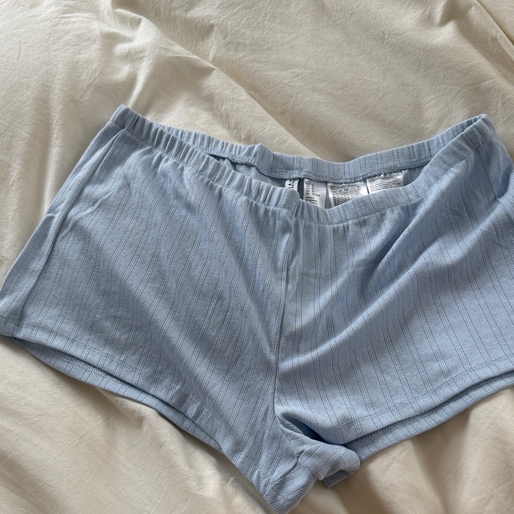 H&M Soft Blue Women's Pajama Shorts